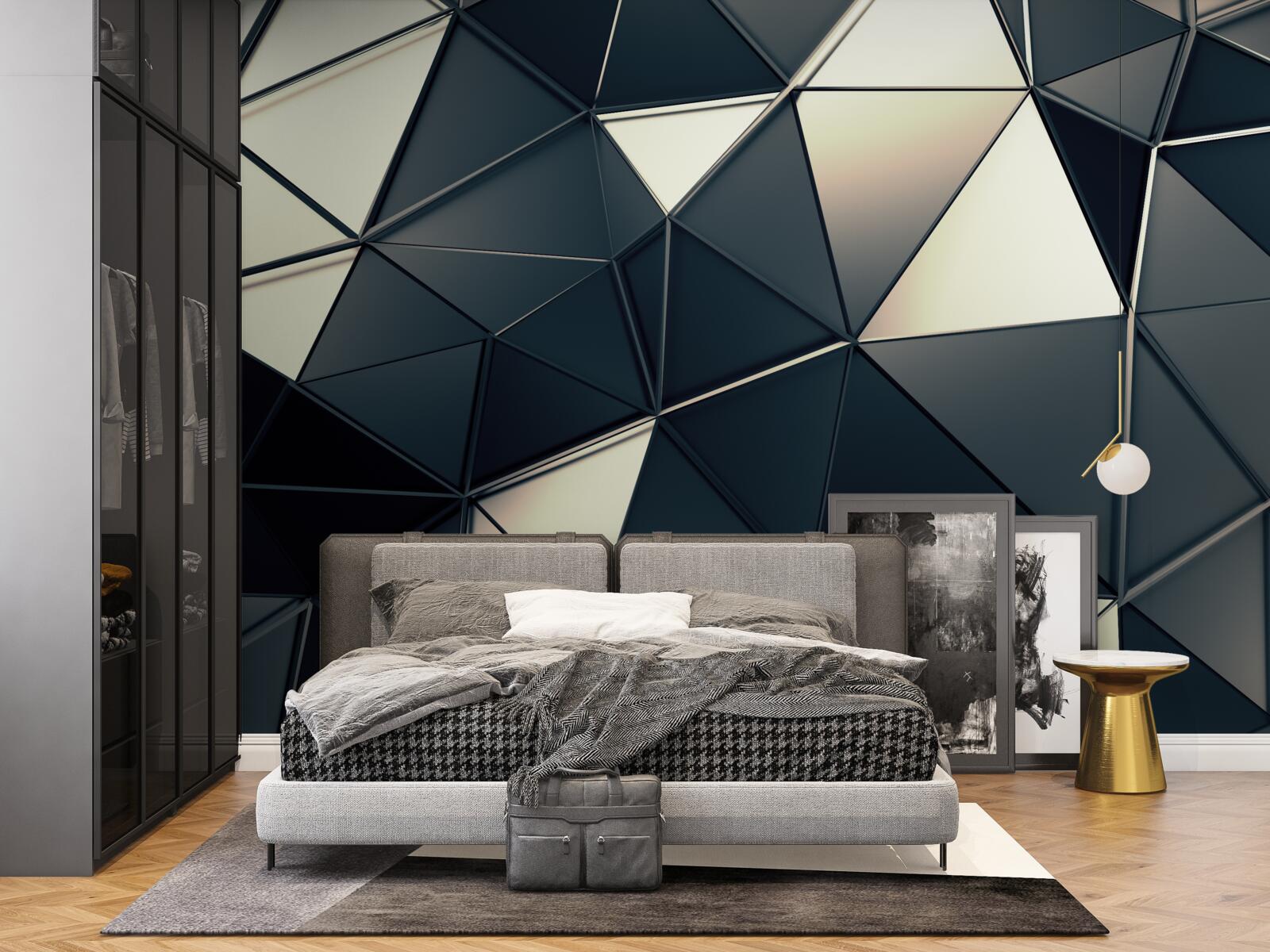 Фотошпалери блиск абстрактних трикутників