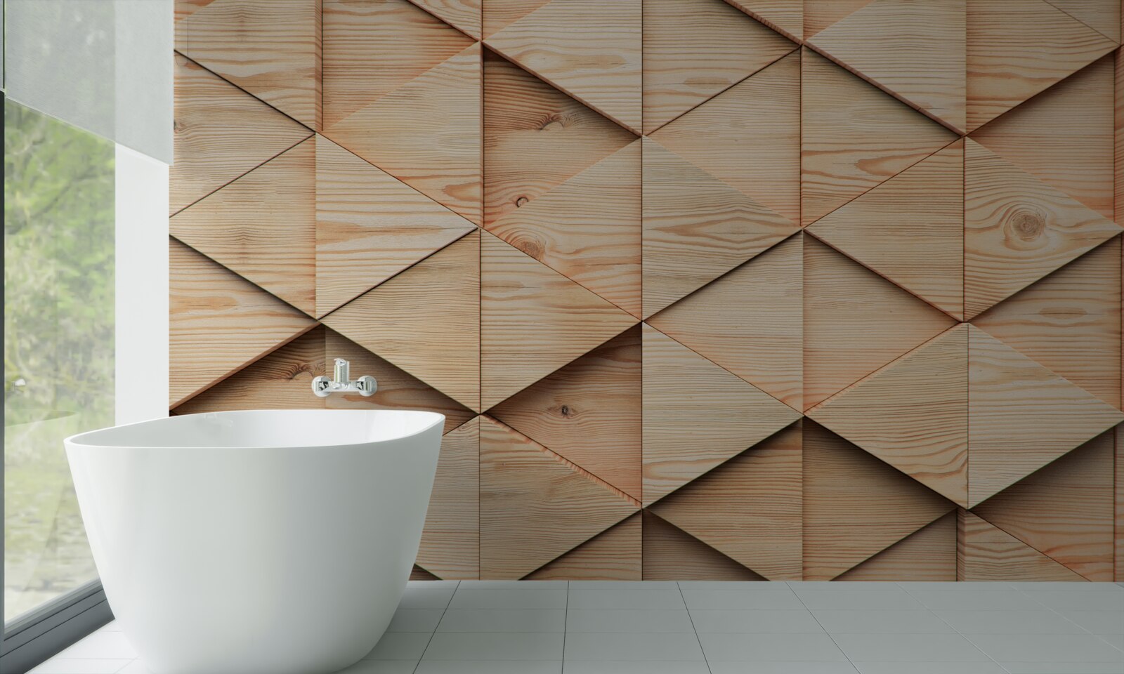 Фотошпалери велика паркетна дошка