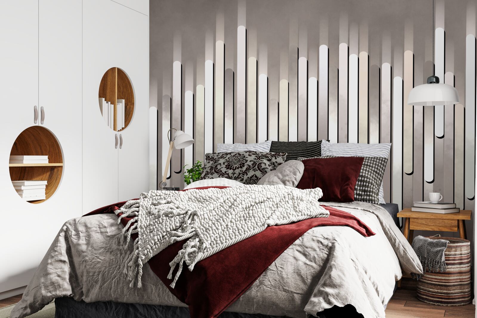 Фотошпалери абстрагування звукових частот