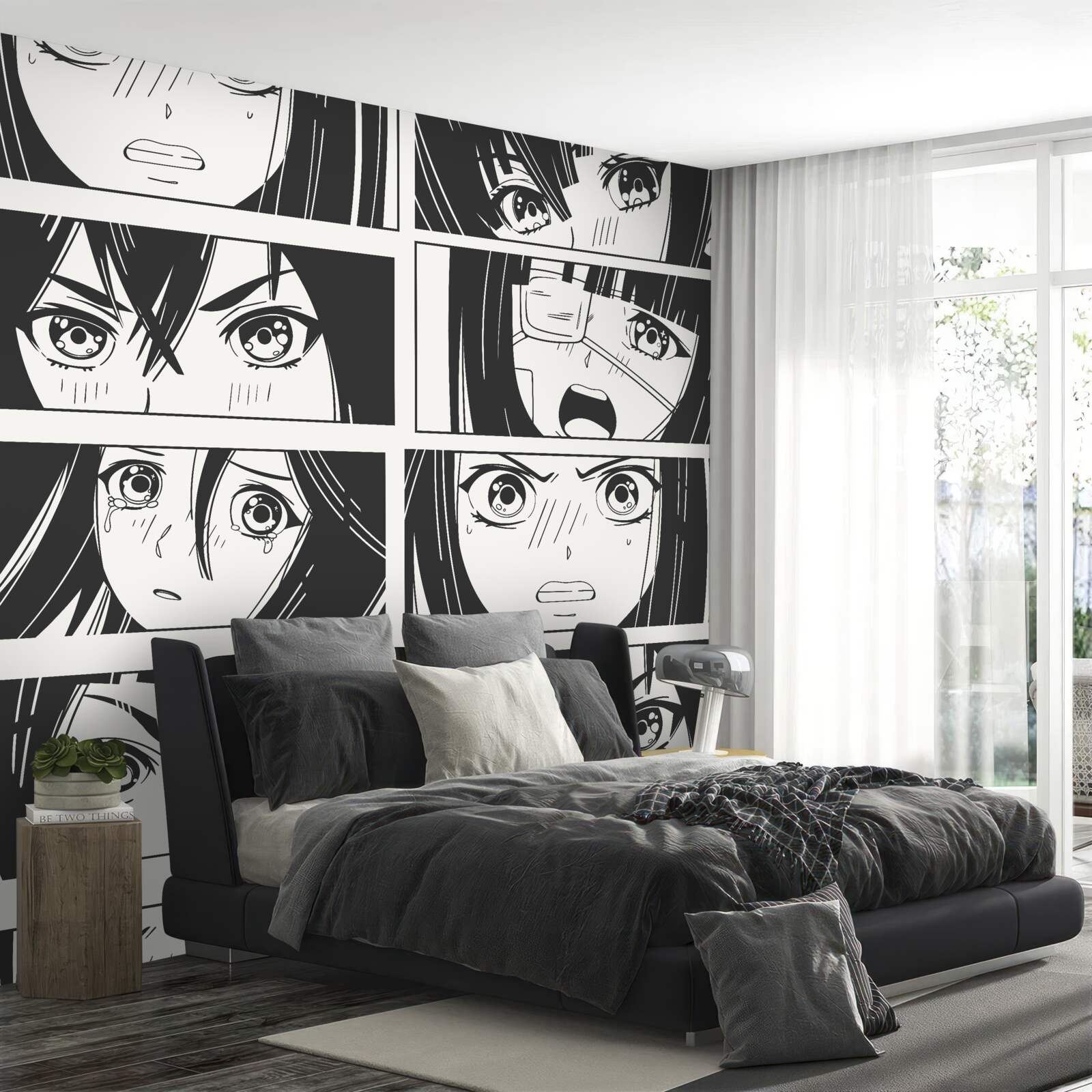 Фотошпалери комікс про досвід дівчат