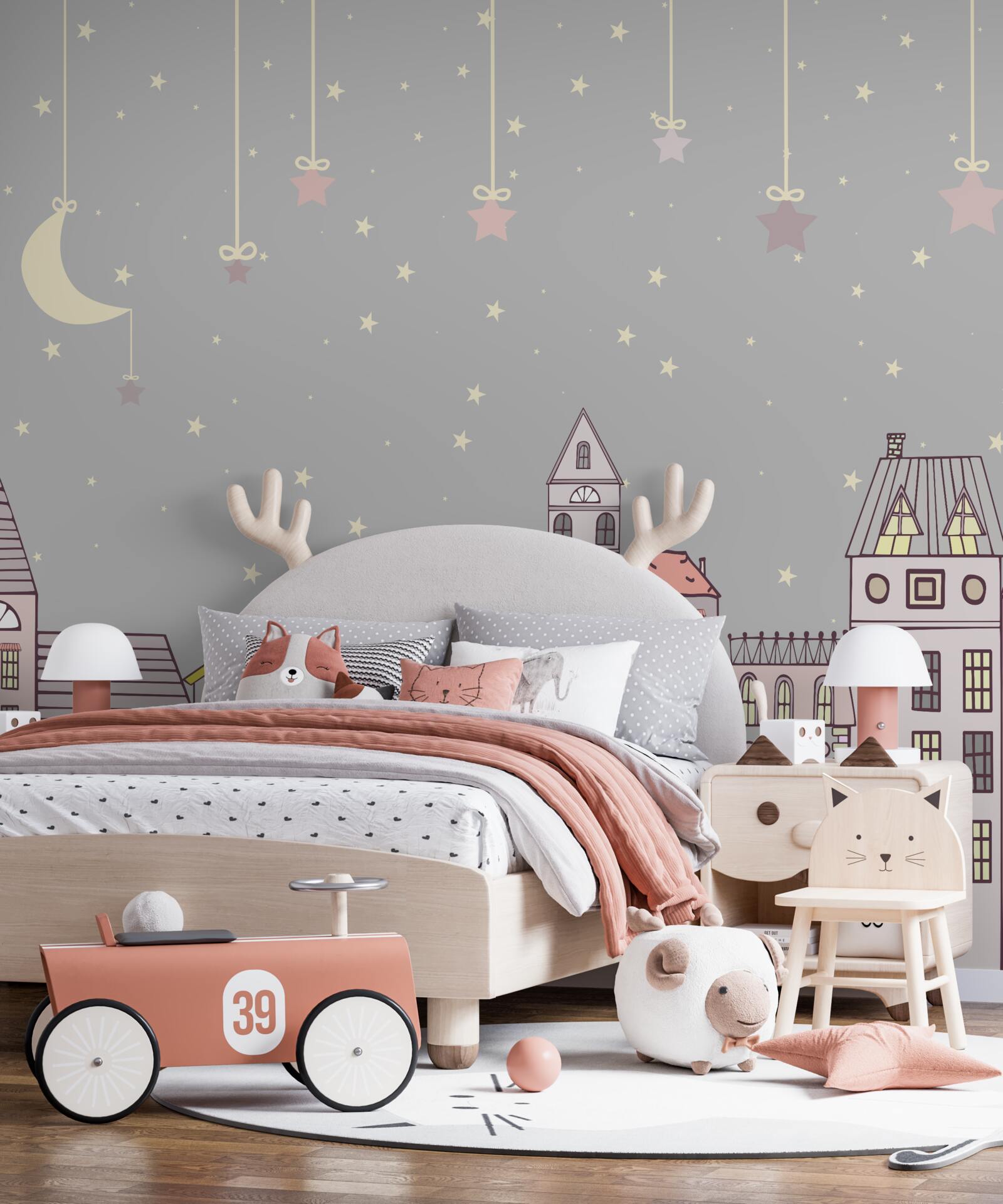 Фотошпалери місто оповите сном