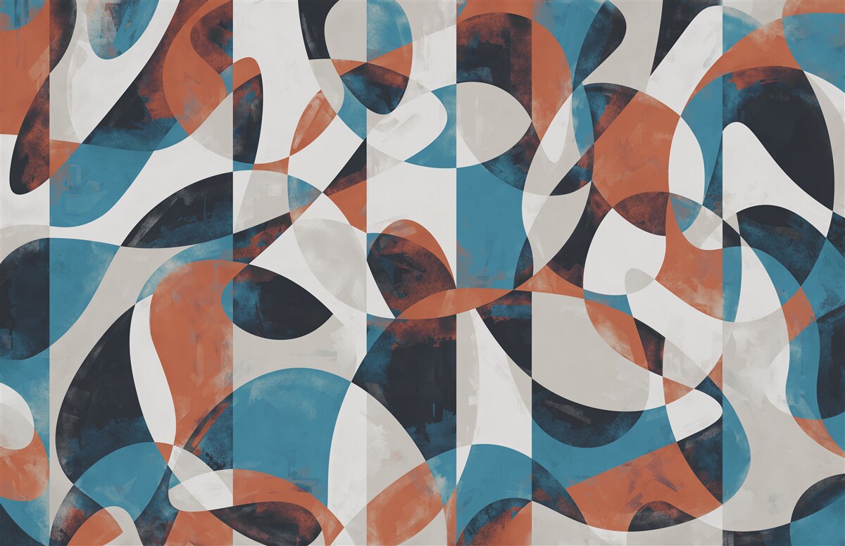 Фотошпалери абстрактні фігури