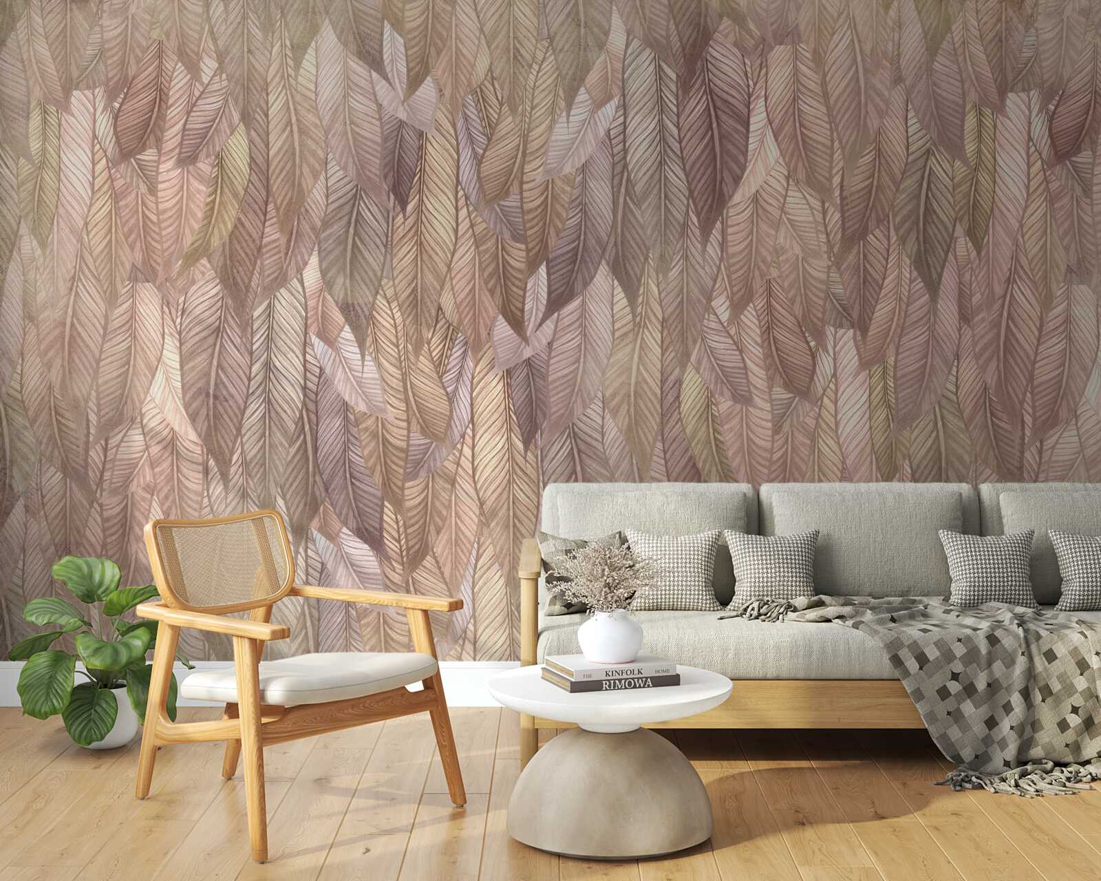 Фотошпалери пишні зарості папороті