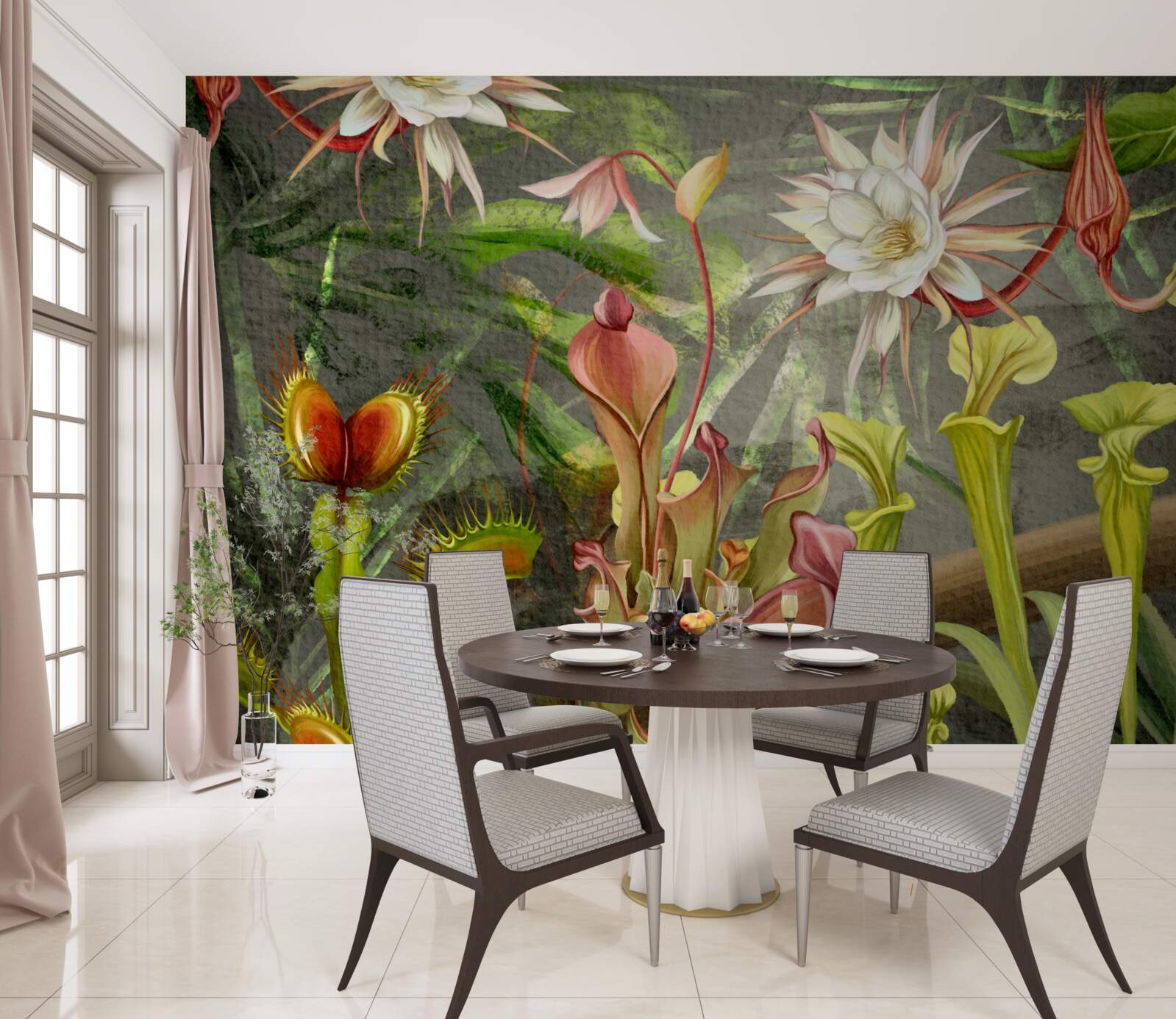 Фотошпалери хижі рослини тропічних регіонів