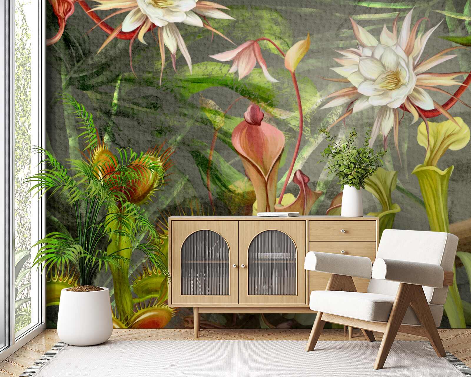 Фотошпалери хижі рослини тропічних регіонів