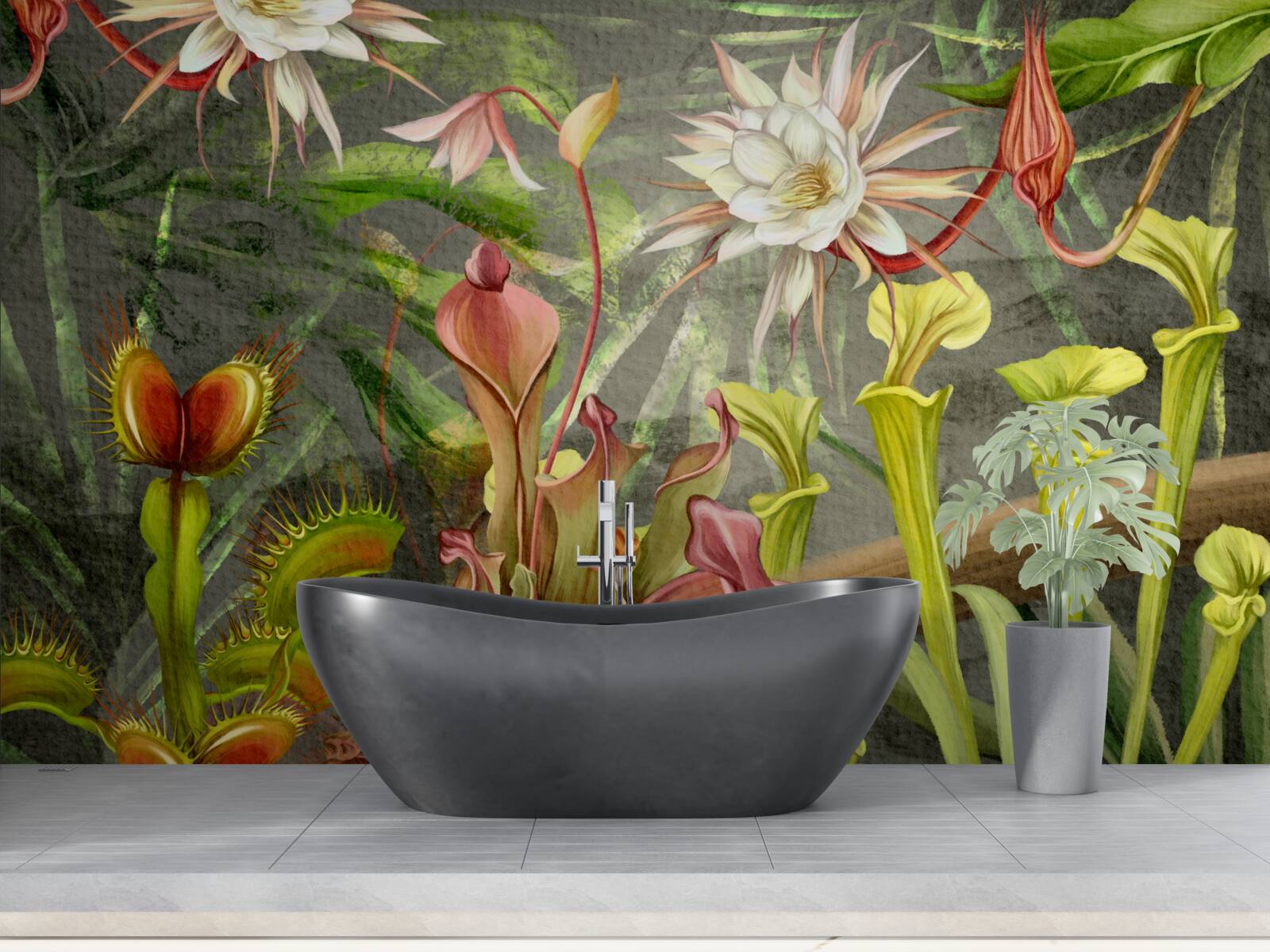 Фотошпалери хижі рослини тропічних регіонів