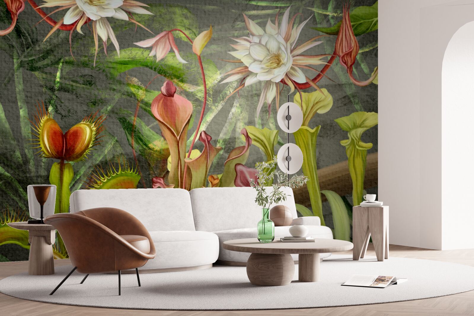 Фотошпалери хижі рослини тропічних регіонів