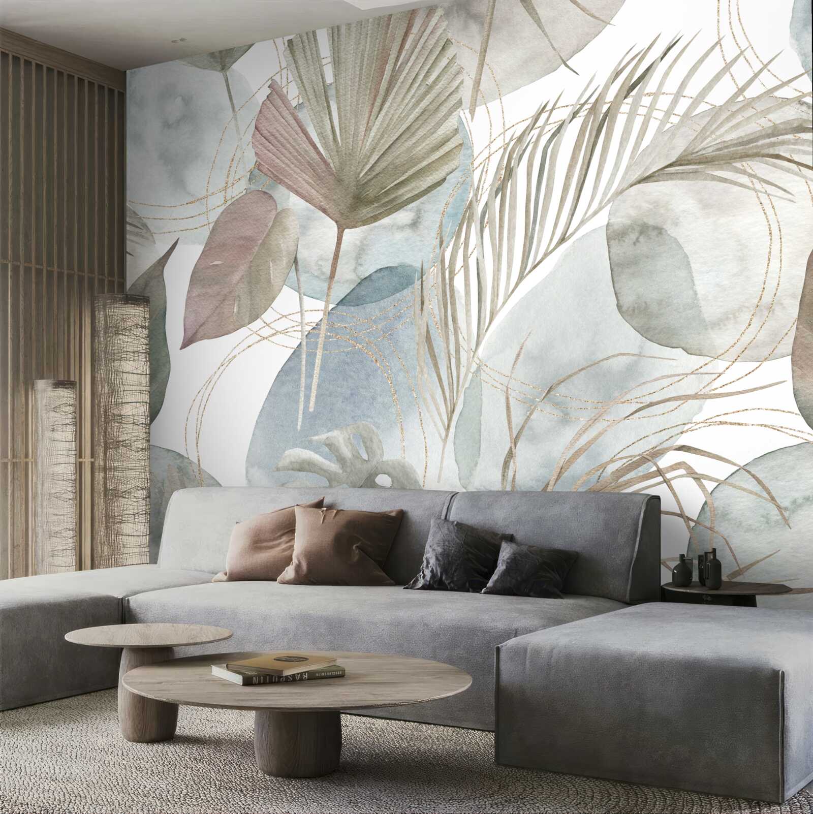 Фотошпалери різноманітність листя в тропічних регіонах