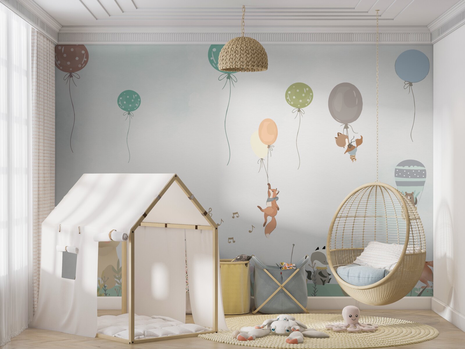 Фотошпалери тварини йдуть на день народження