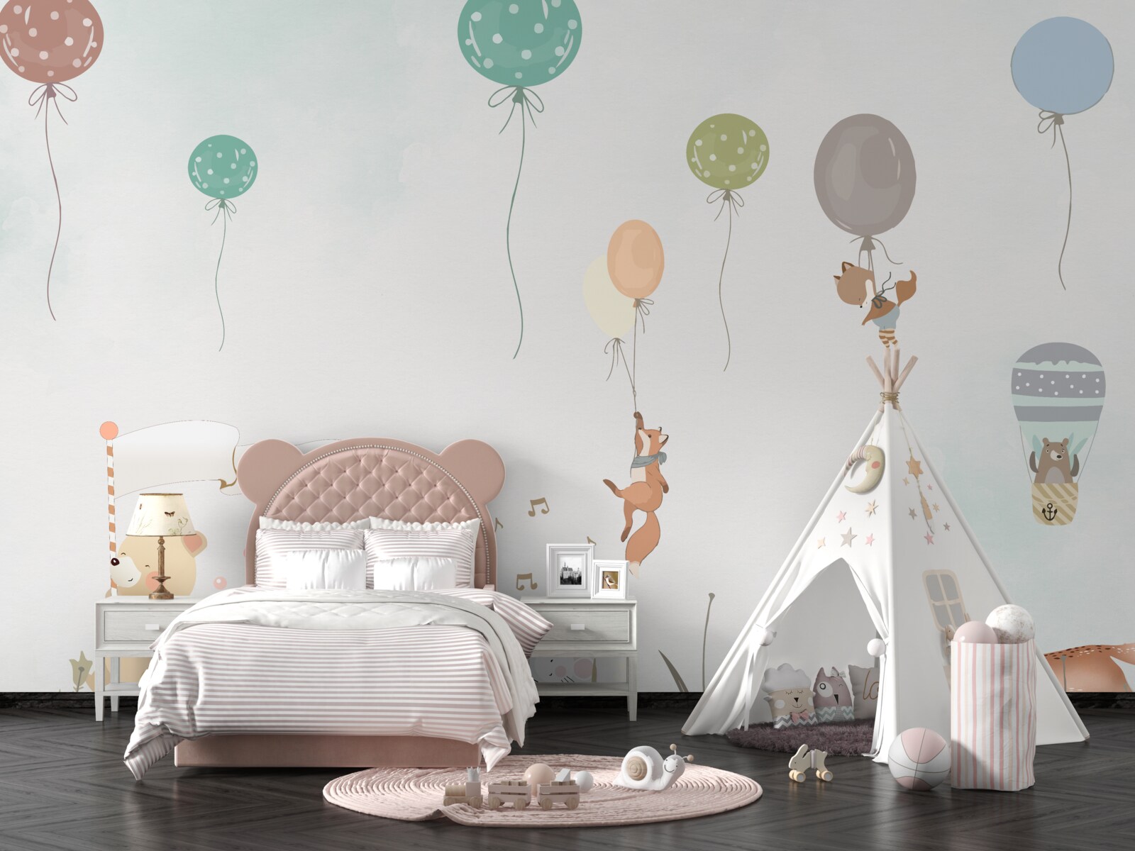 Фотошпалери тварини йдуть на день народження