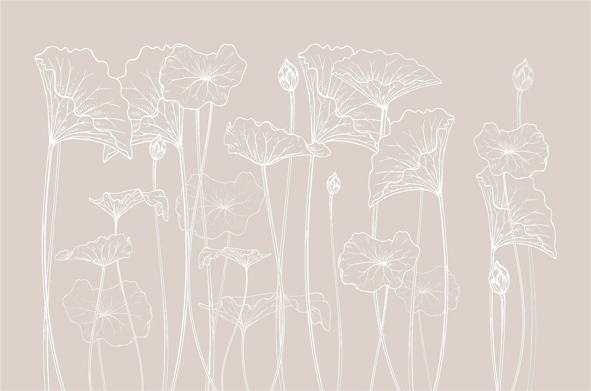 Фотошпалери маки в абстракції