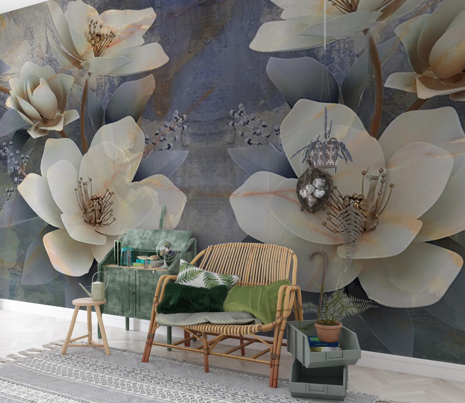 Фотошпалери об'ємні блузи