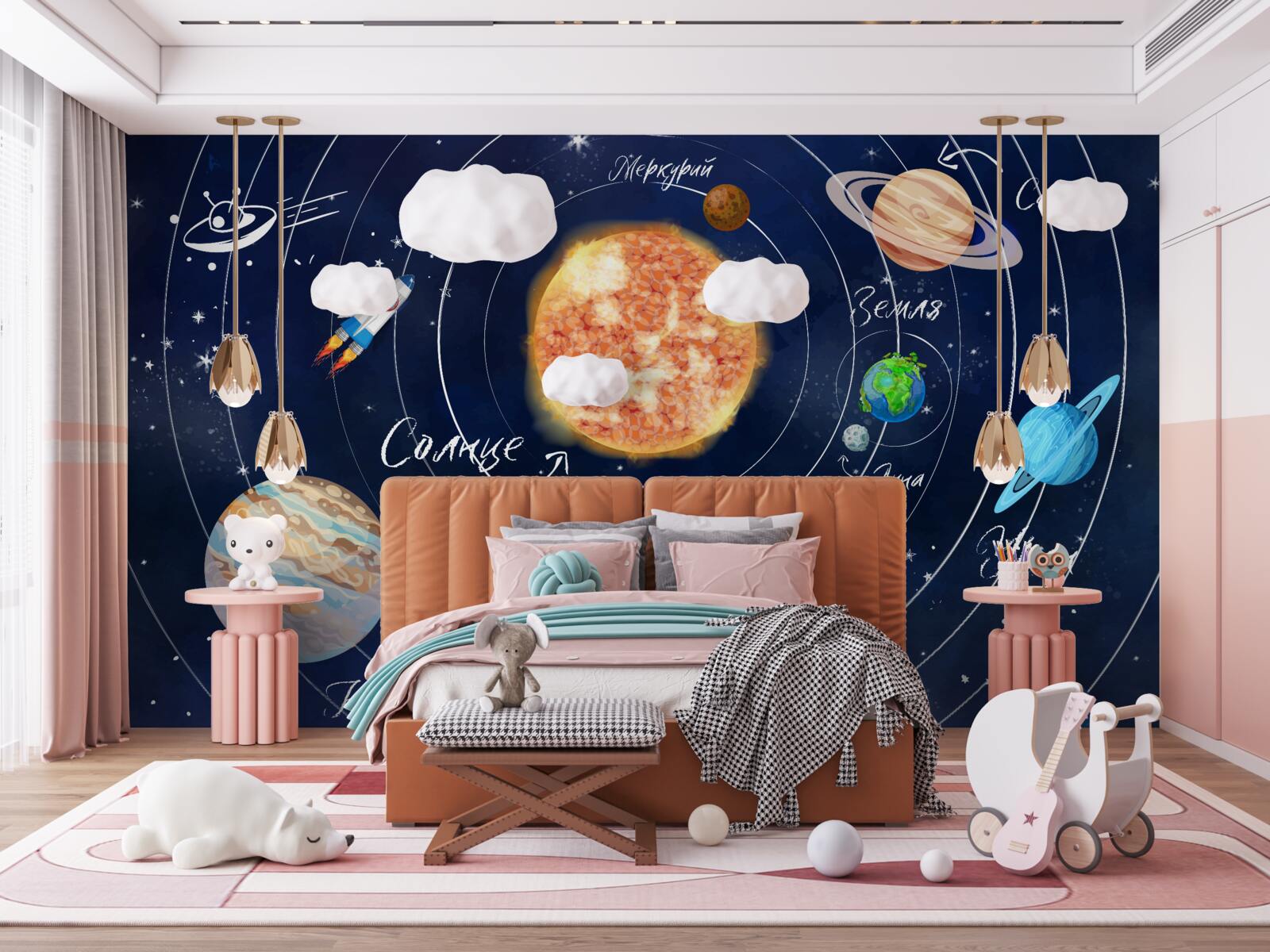 Фотошпалери планети та небесні тіла в космосі