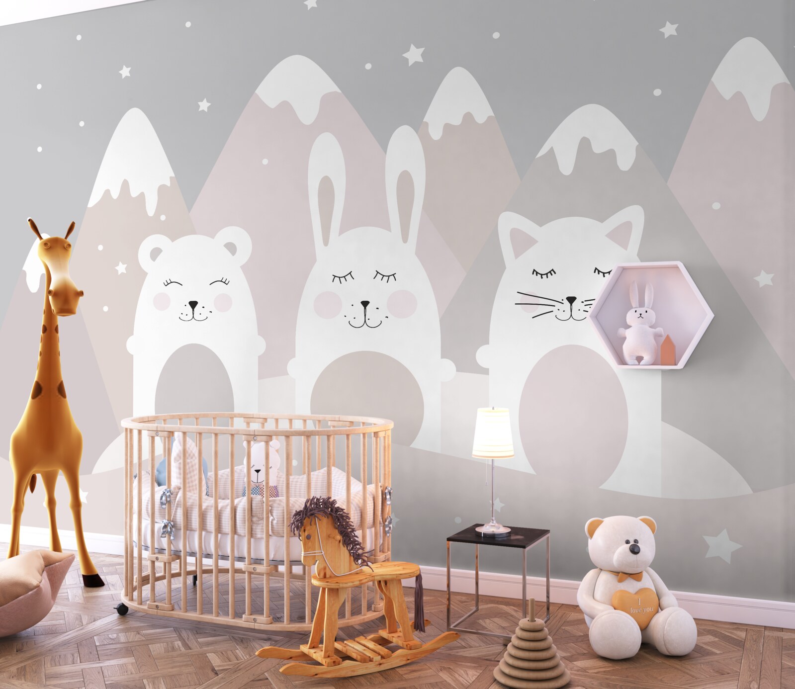 Фотошпалери гірські тварини