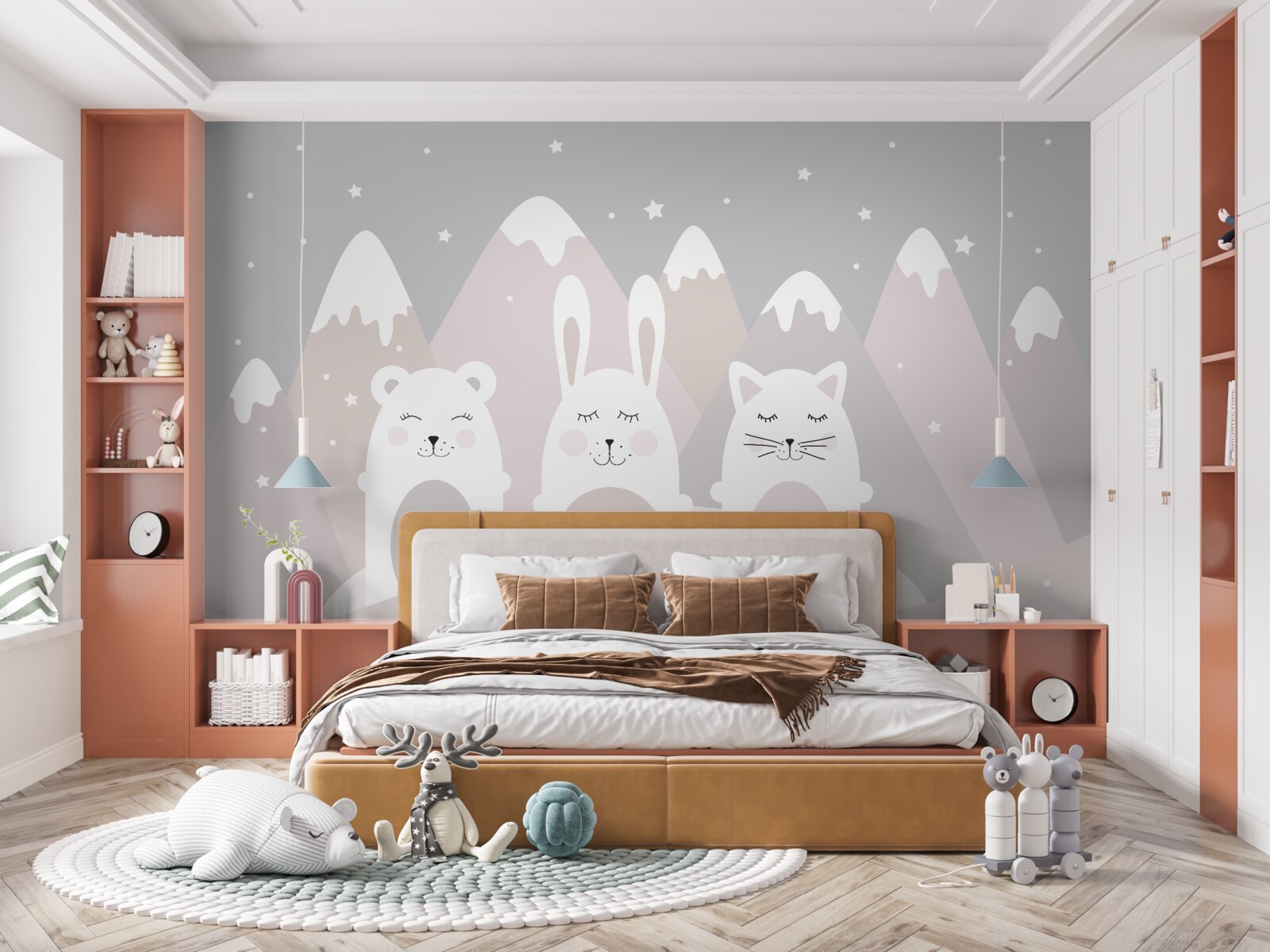 Фотошпалери гірські тварини