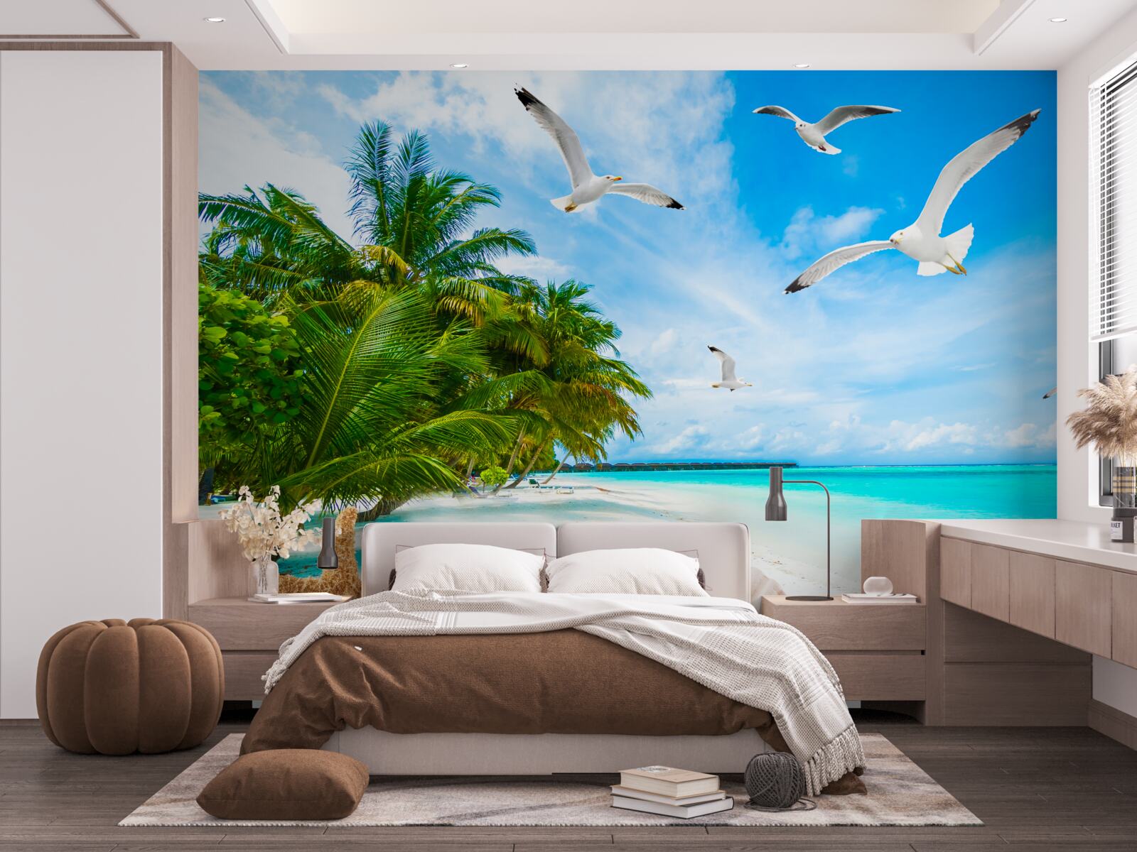 Фотошпалери спокійний тропічний берег