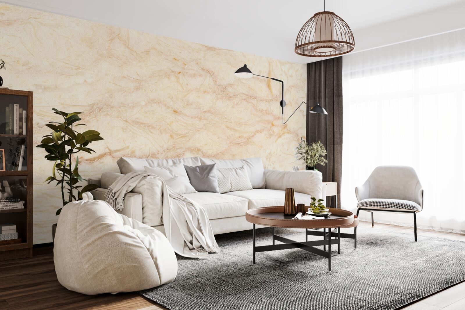 Фотошпалери вітер несе пісок на поле