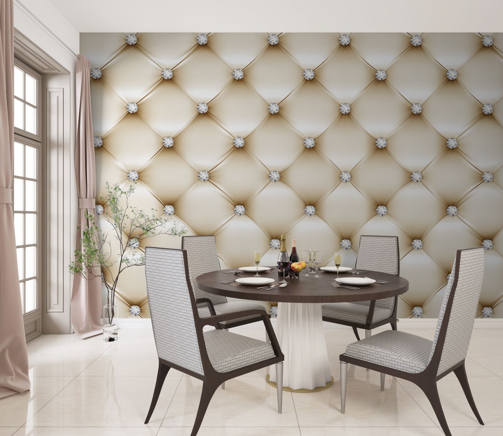 Фотошпалери текстура перлів схожа на шкіру