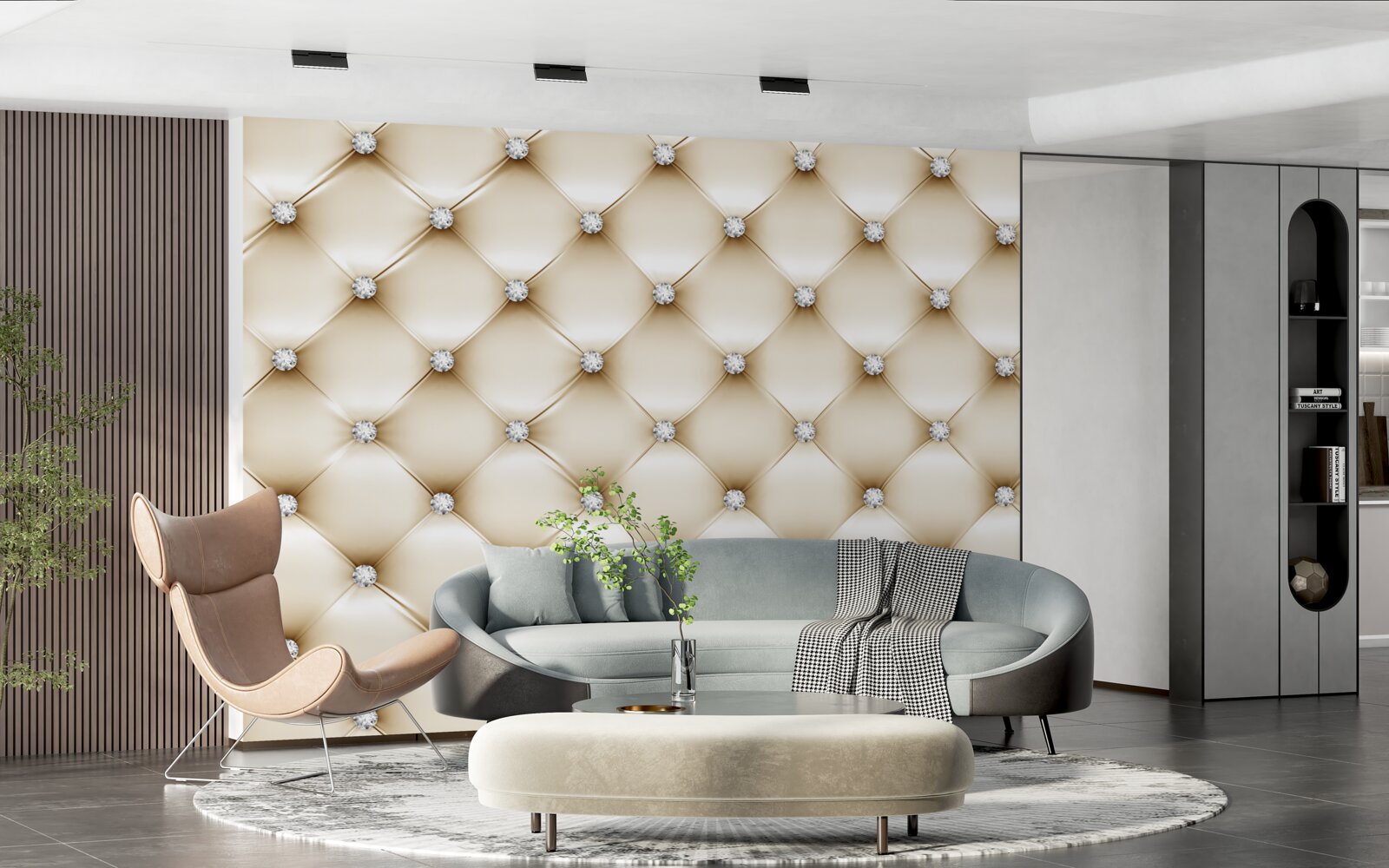 Фотошпалери текстура перлів схожа на шкіру