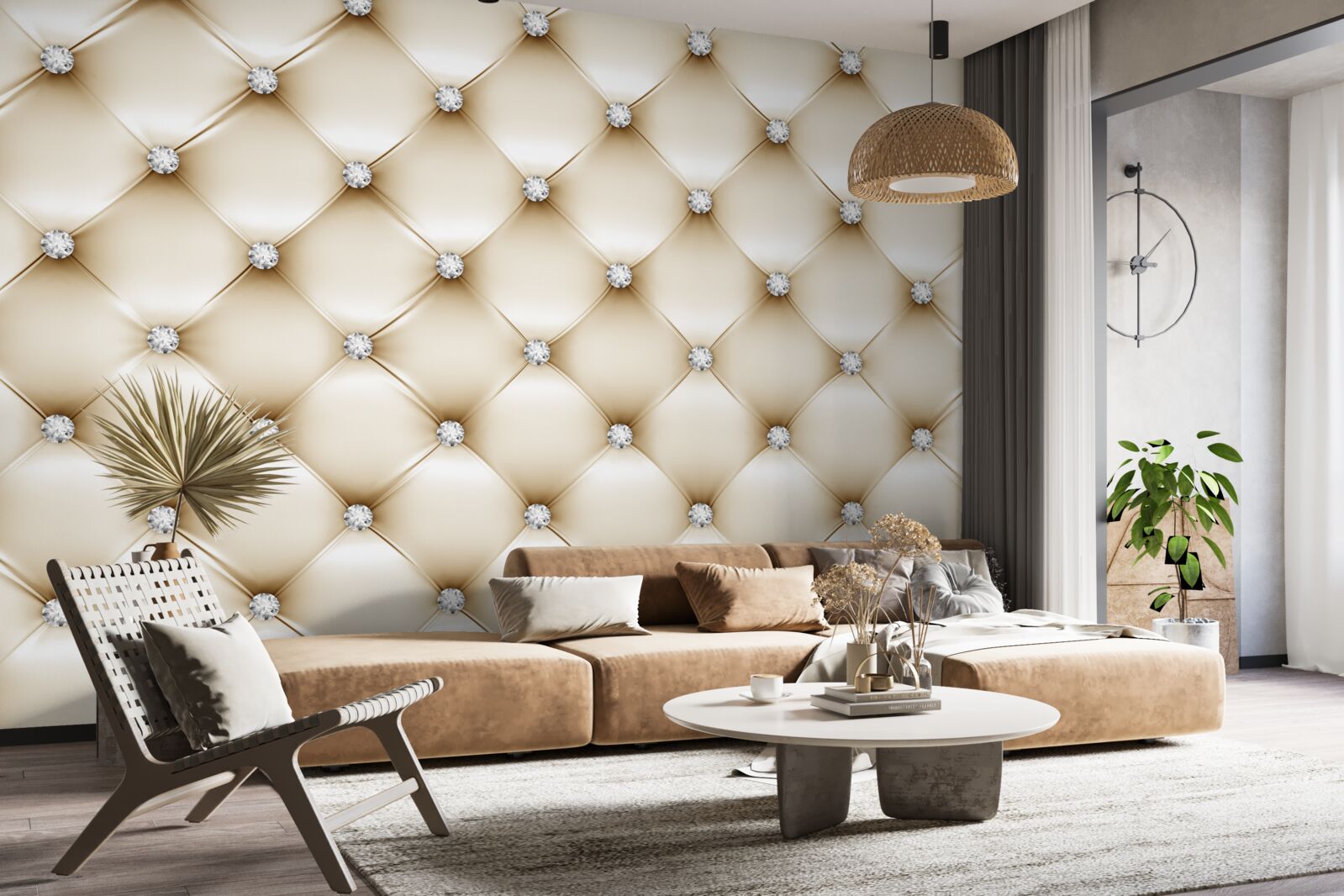 Фотошпалери текстура перлів схожа на шкіру