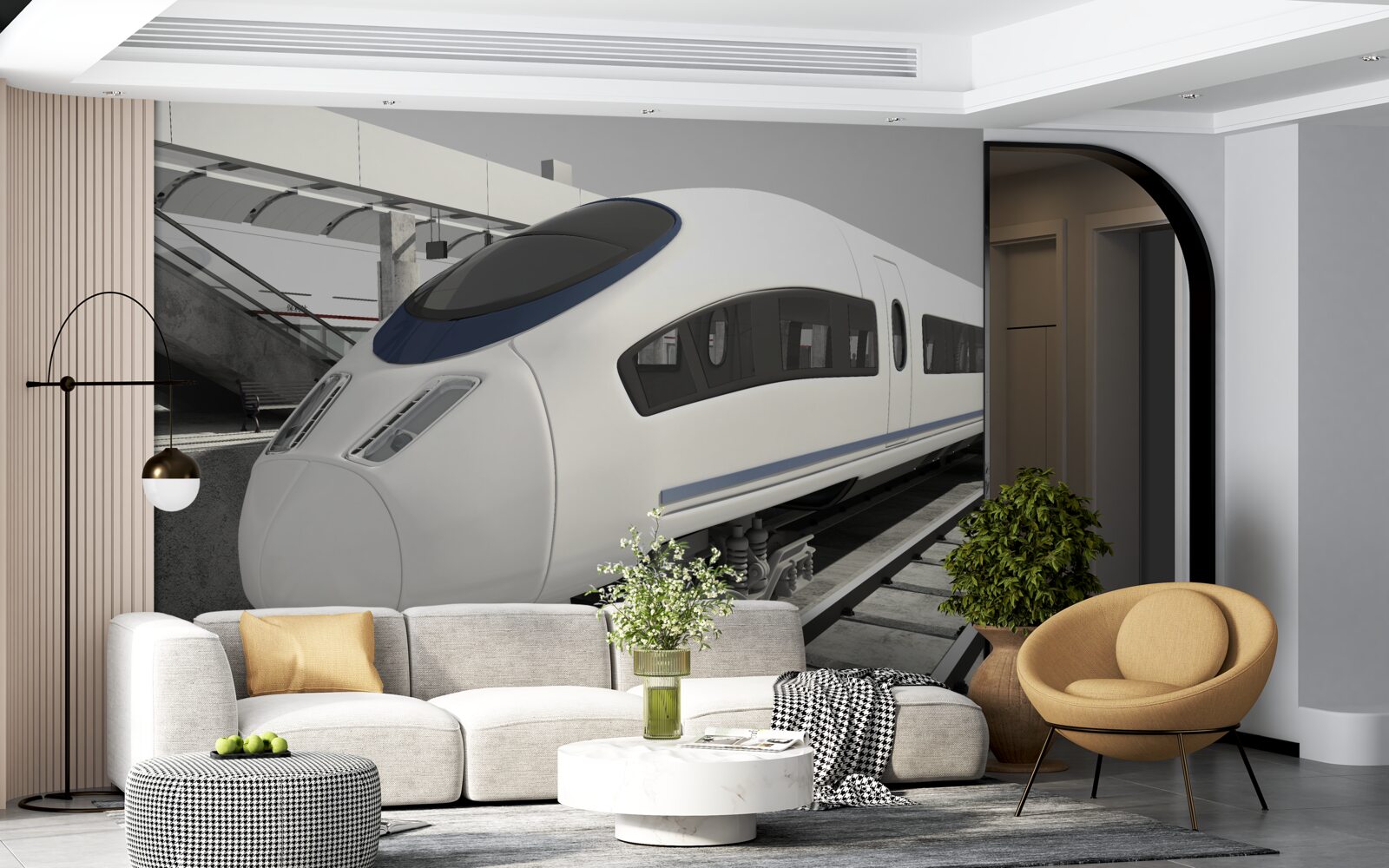 Фотошпалери композиція на платформі