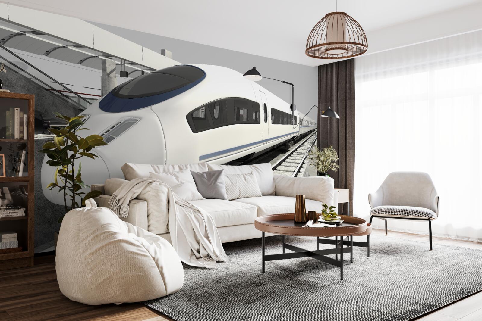 Фотошпалери композиція на платформі