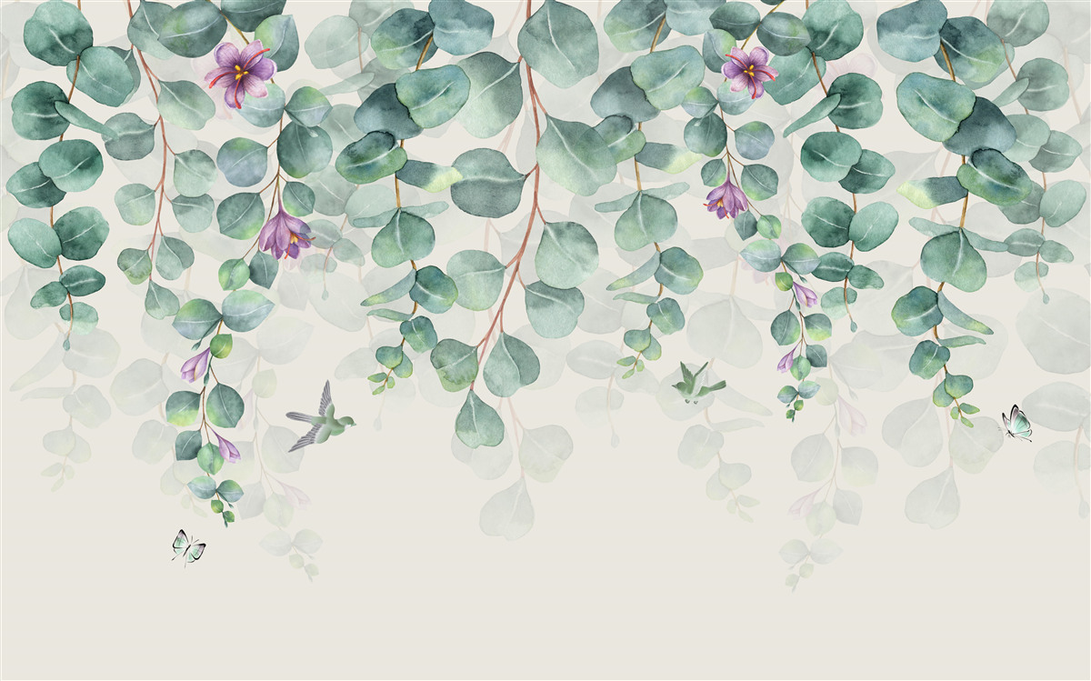 Фотошпалери евкаліпт у цвіту