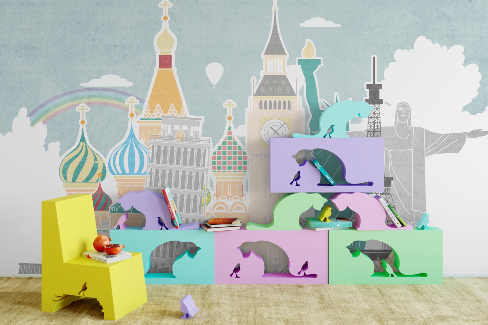 Фотошпалери всесвітньо відомі місця