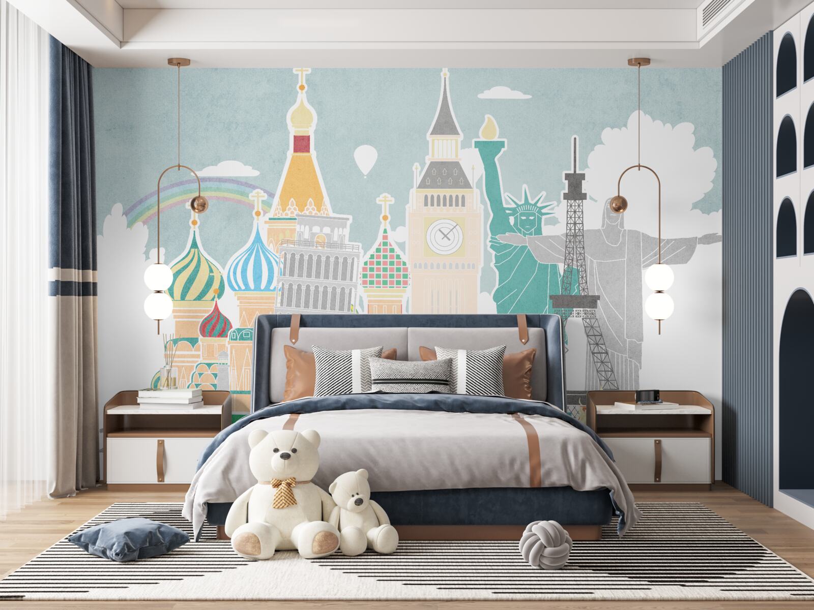 Фотошпалери всесвітньо відомі місця