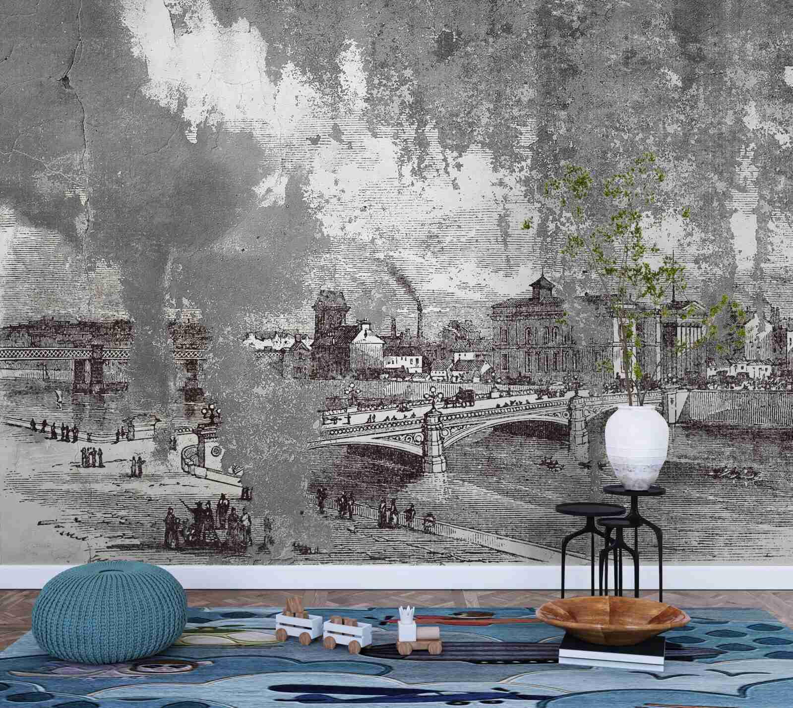 Фотошпалери архітектура старого міста