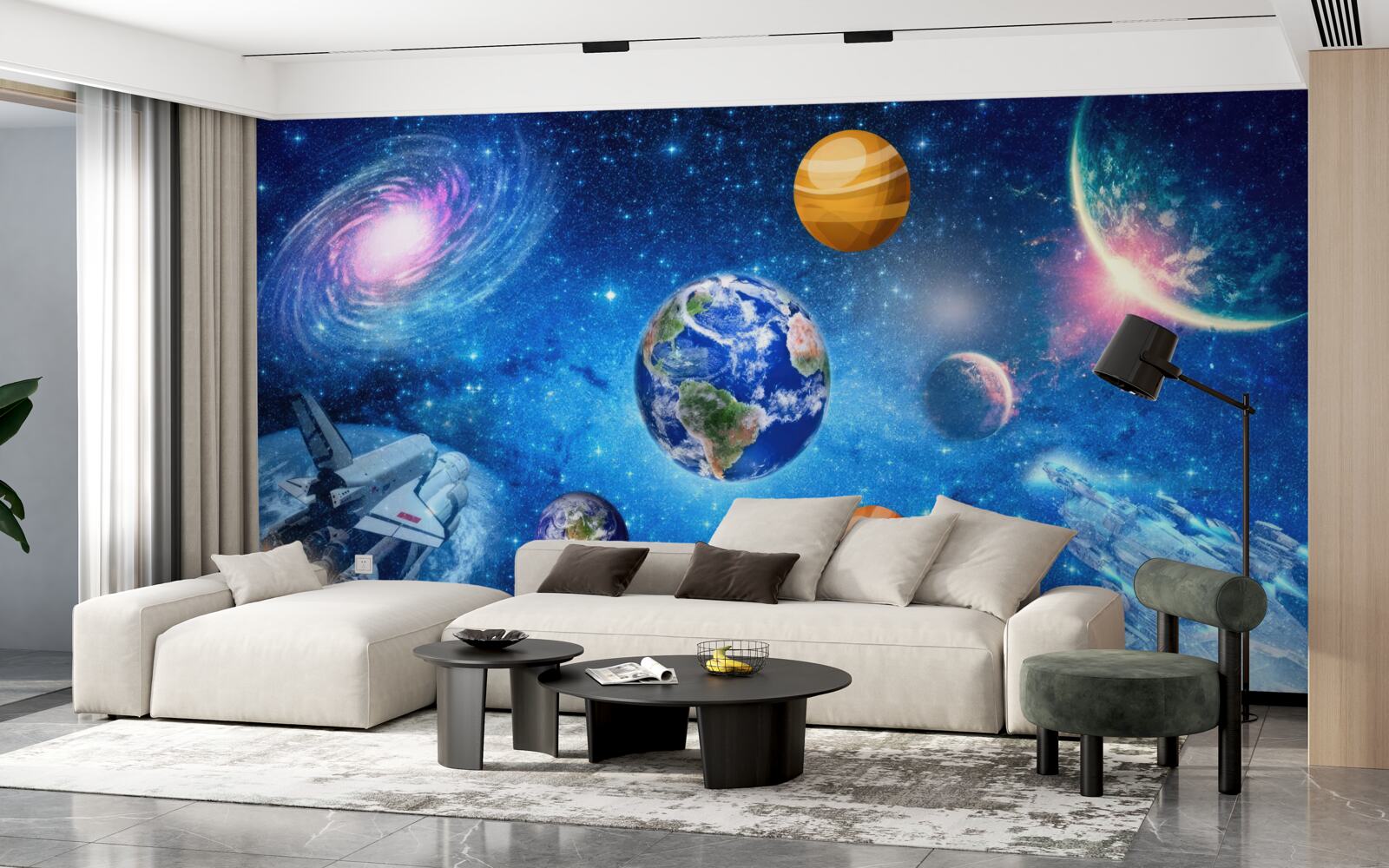 Фотошпалери планети та їх простір