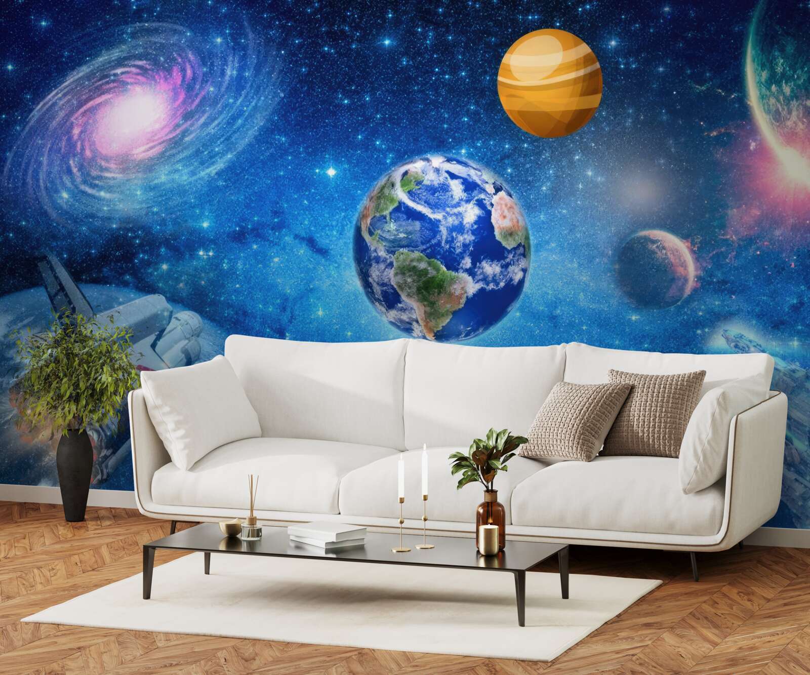 Фотошпалери планети та їх простір