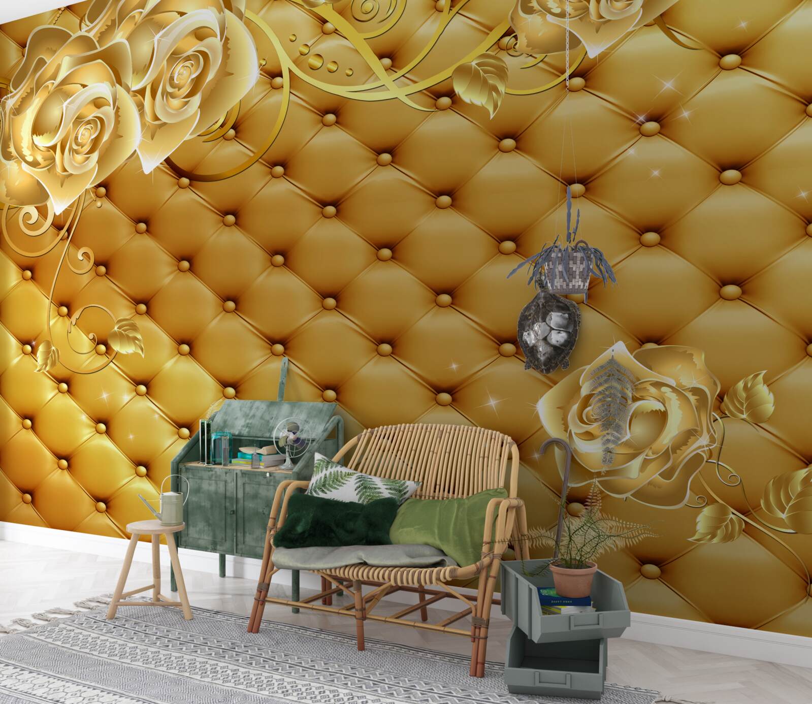 Фотошпалери текстура матерії та відтінків