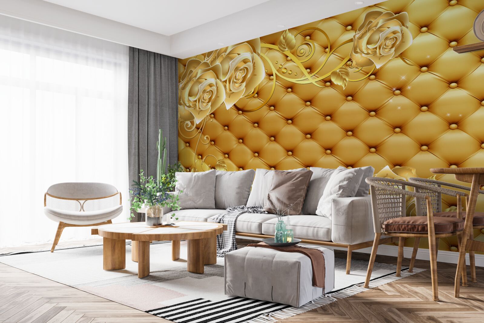 Фотошпалери текстура матерії та відтінків