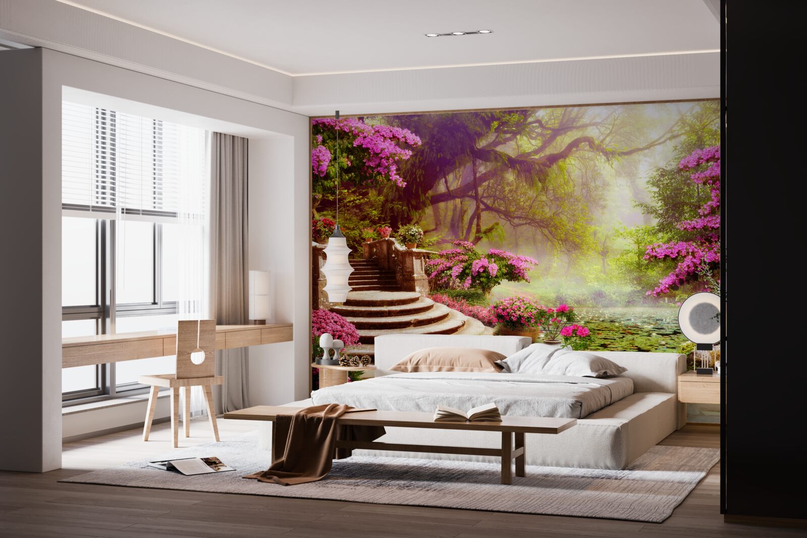 Фотошпалери пейзаж з шумом