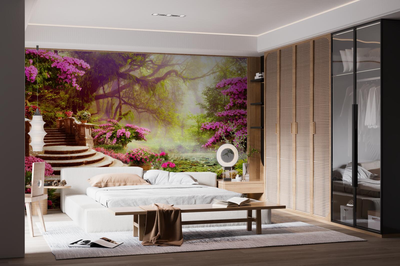 Фотошпалери пейзаж з шумом