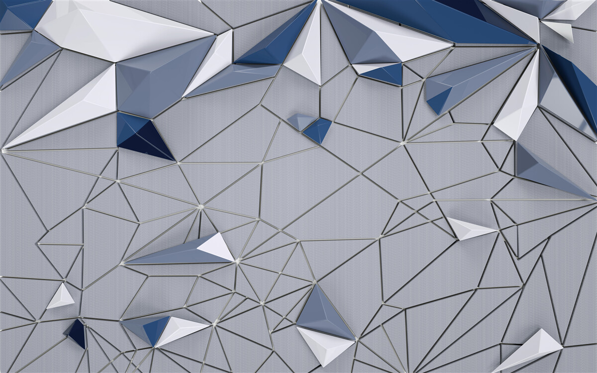 Фотошпалери синій скляний мармур