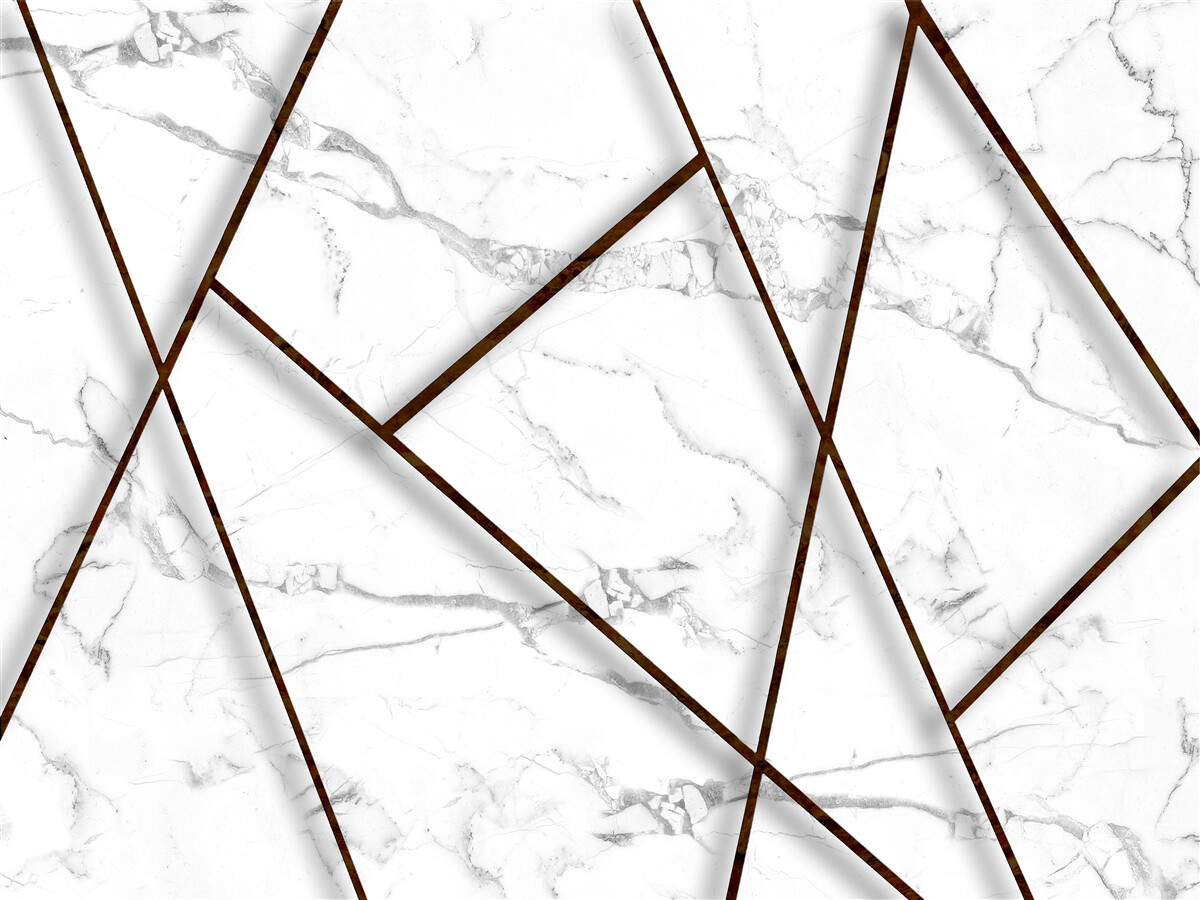 Фотошпалери чорні вкраплення на білому мармурі