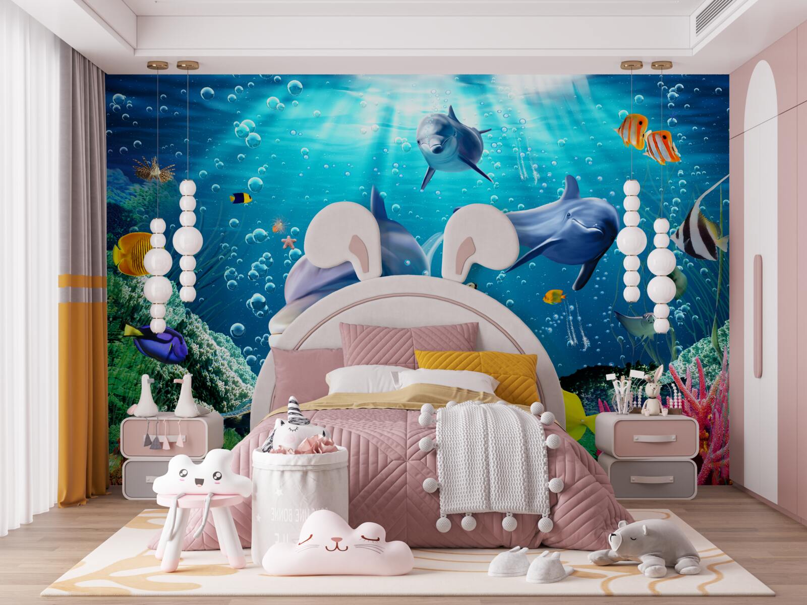 Фотошпалери підводний світ з його мешканцями