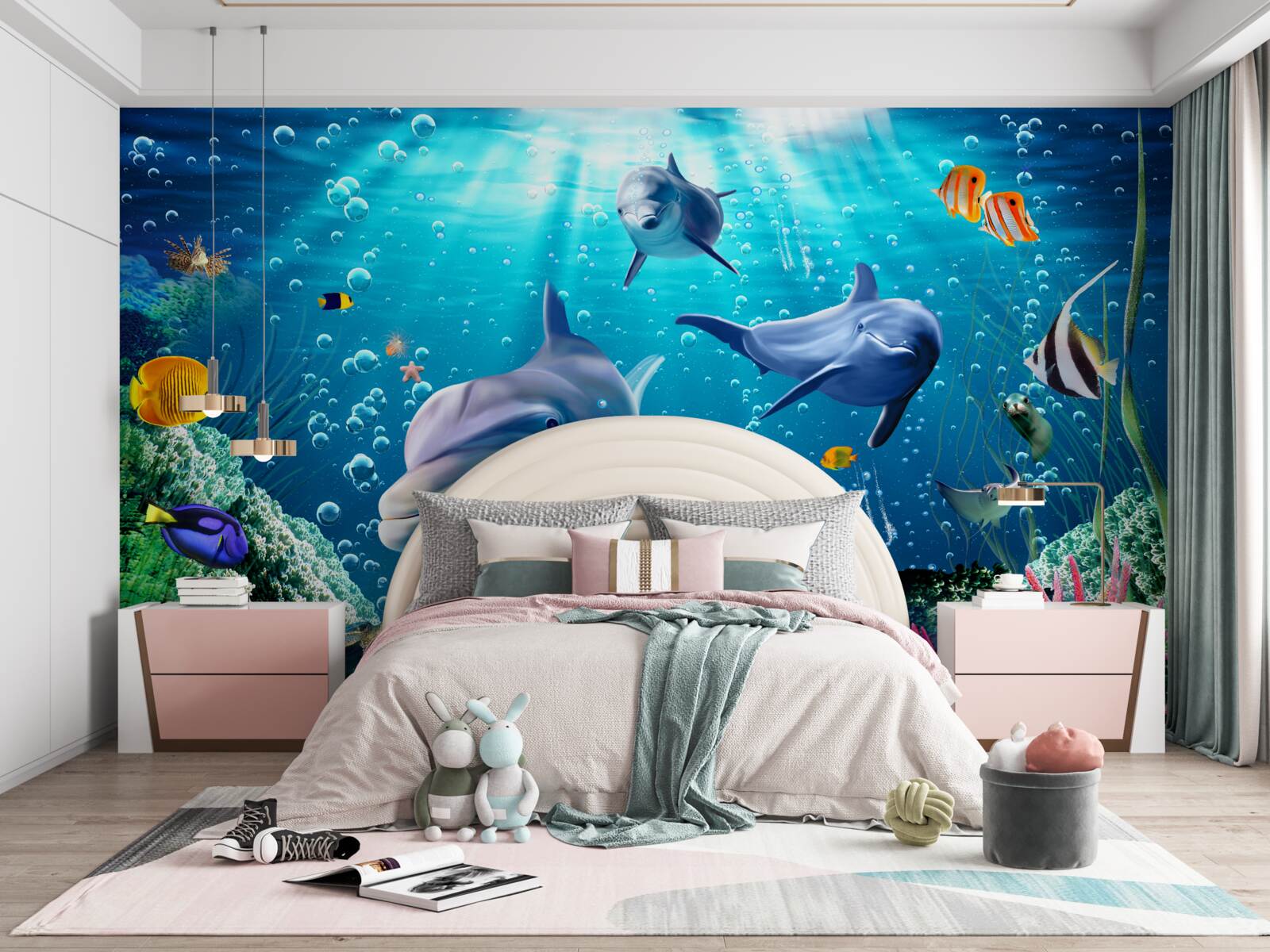 Фотошпалери підводний світ з його мешканцями