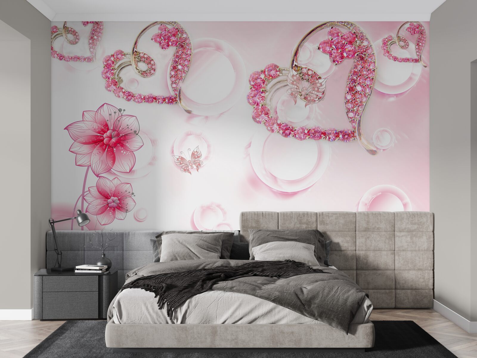 Фотошпалери золоті прикраси з камінням