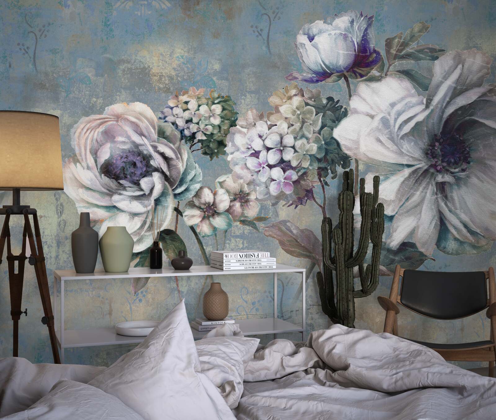 Фотошпалери літній букет квітів