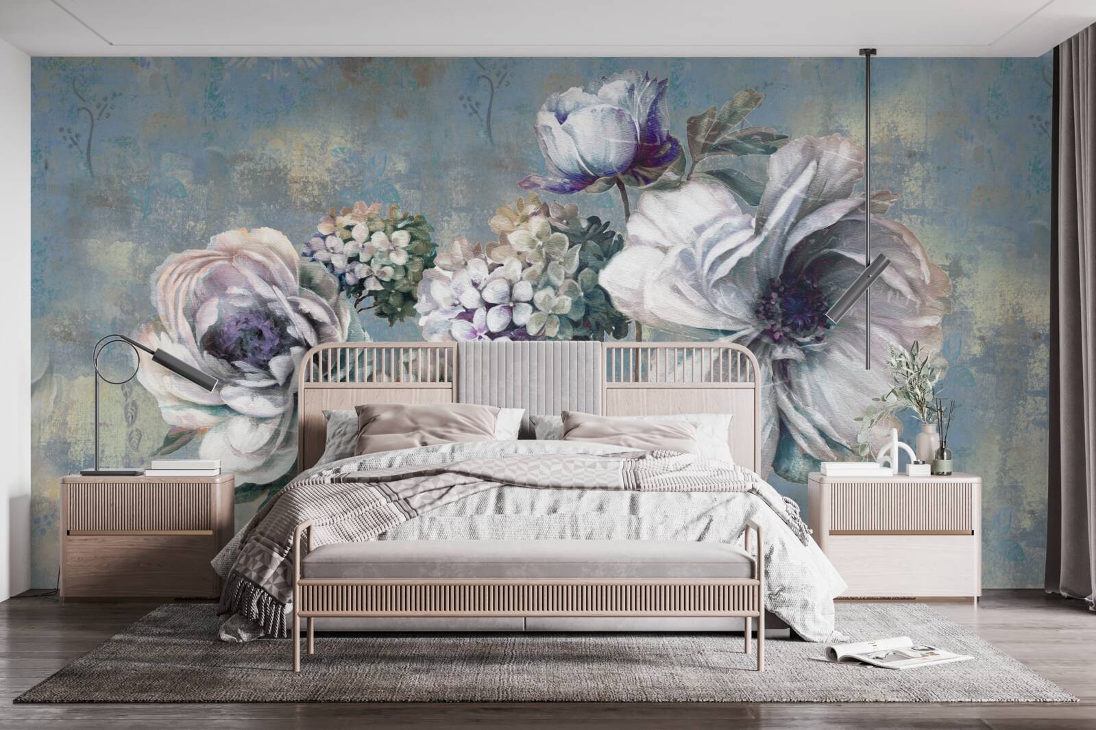 Фотошпалери літній букет квітів