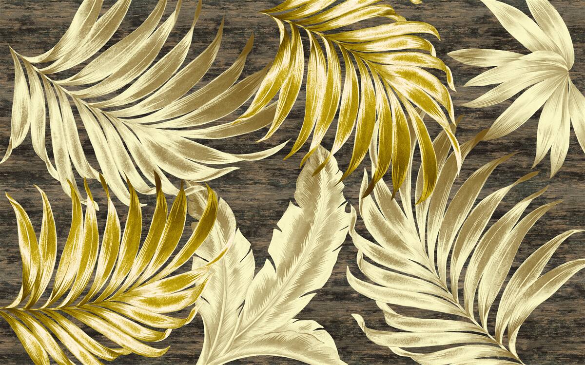 Фотошпалери листя тропічних дерев