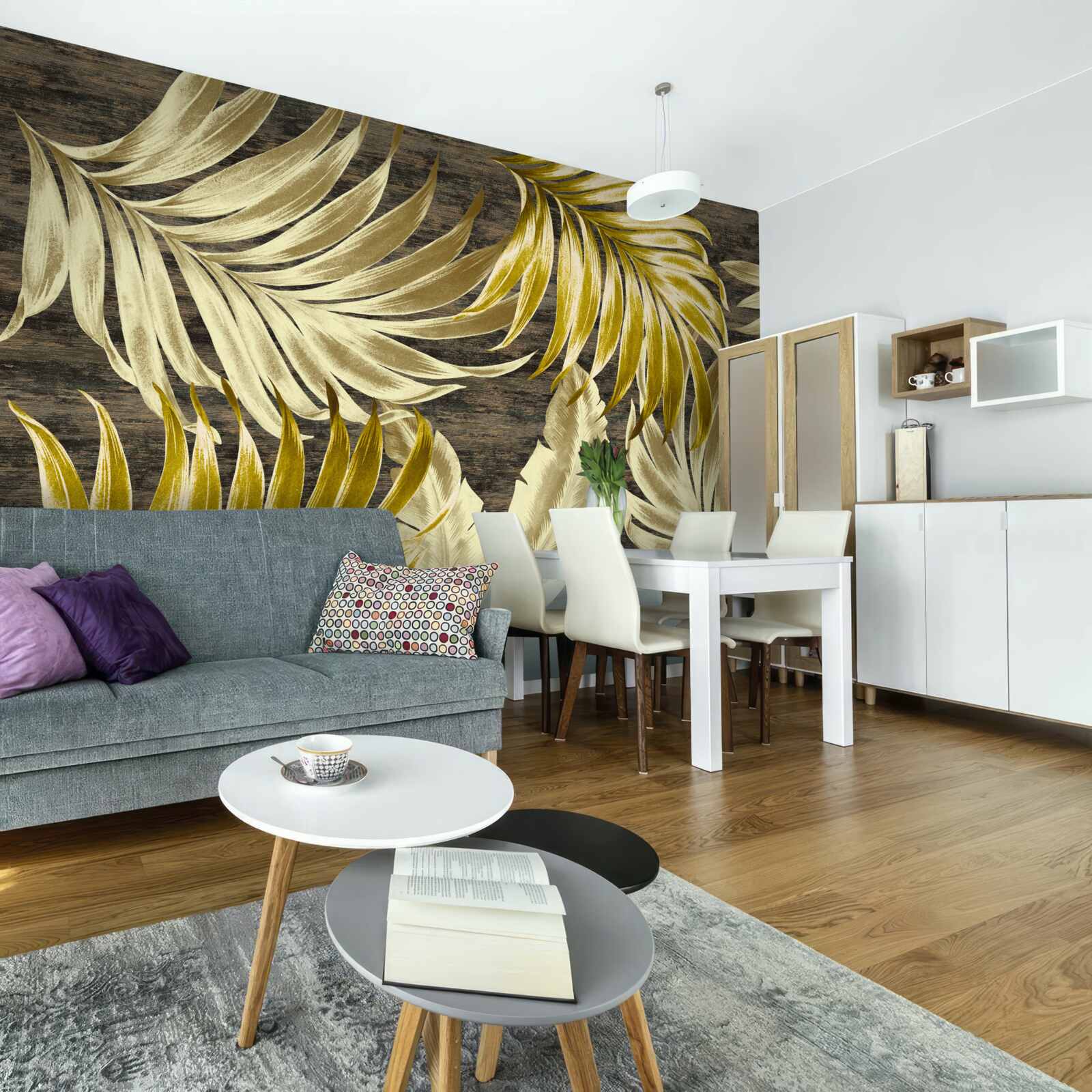 Фотошпалери листя тропічних дерев