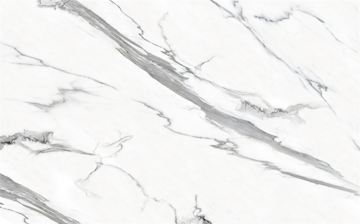 Фотошпалери білий мармур з сірими візерунками