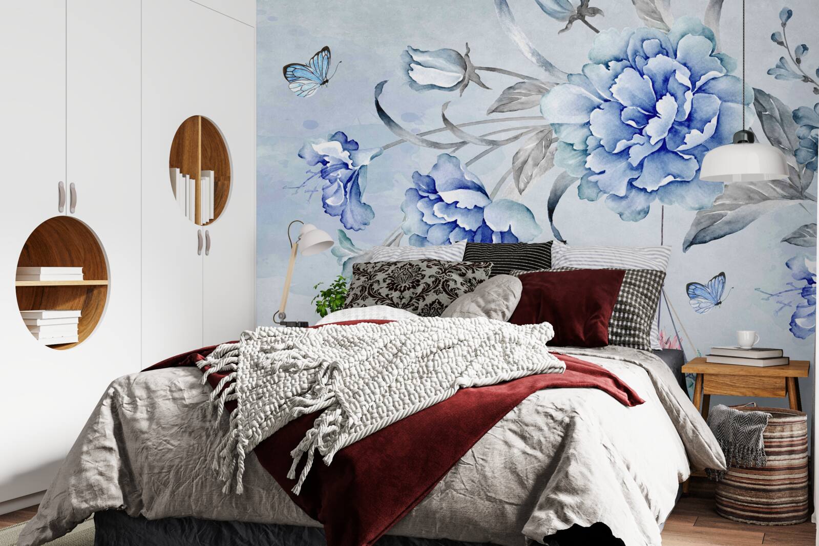 Фотошпалери гілочка блакитної мімози