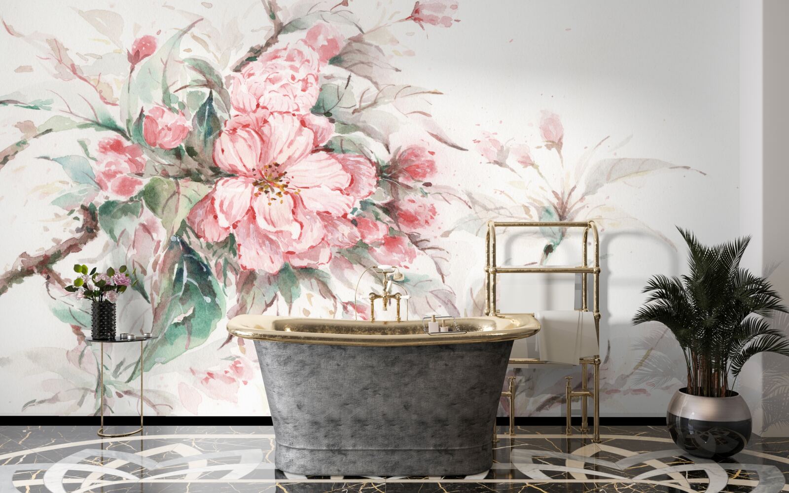 Фотошпалери світла гілка розкішної сакури