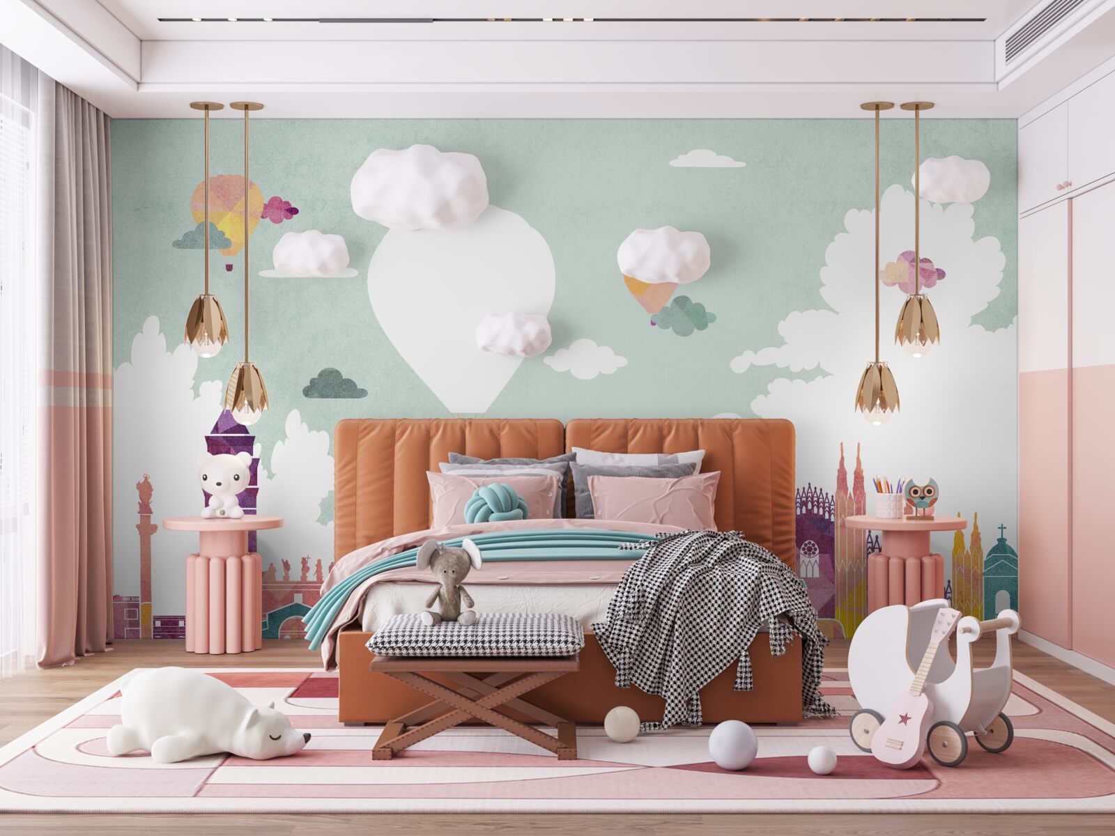 Фотошпалери будівлі у світовій архітектурі