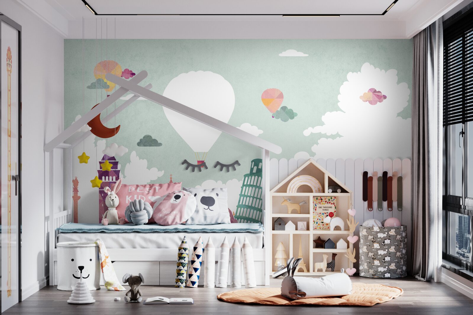 Фотошпалери будівлі у світовій архітектурі